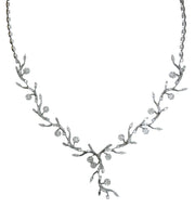 Диамантено колие  Radianté бяло злато и диаманти