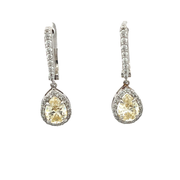 Комплект с Топази и диаманти