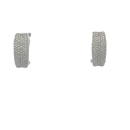 Обеци с диаманти