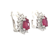 Обеци със скъпоценни камъни