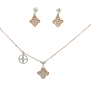 Колие и Обеци с диаманти