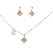 Колие и Обеци с диаманти