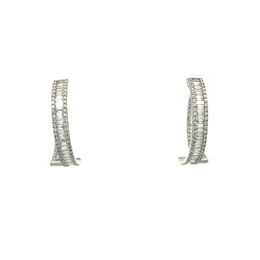 Обеци с диаманти