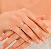 Годежен пръстен с диамант модел Classic