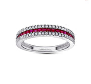 Диамантен пръстен Рубин Princess