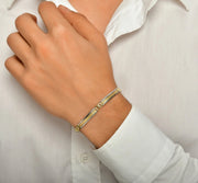 Мъжка златна гривна