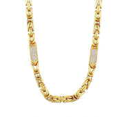 Мъжко колие със сапфири