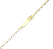 Златна детска гривна