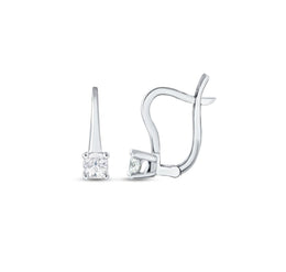 Диамантени обеци висулка Класика