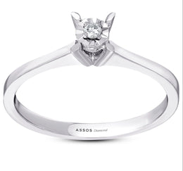 Годежен пръстен с диамант Classic