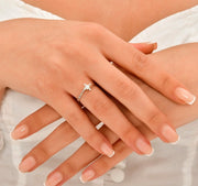 Годежен пръстен с диамант Classic