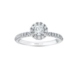 Годежен пръстен с диаманти