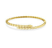 Златна гривна Snake