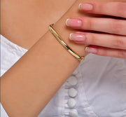 Златна гривна Classic