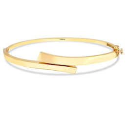 Златна гривна Elegant hug