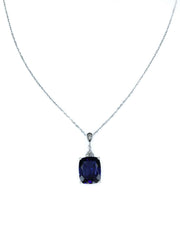 Диамантено колие със Сапфир