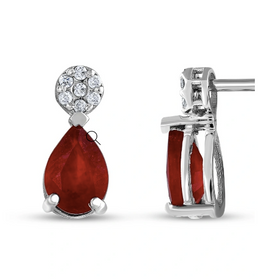 Диамантени обеци 