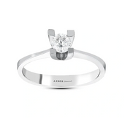 Годежен пръстен с диамант Classic