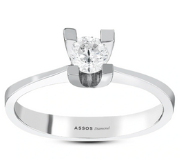 Годежен пръстен с диамант Classic
